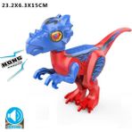 Pengfu Shop Stil 3 Stil Jurassic World 2 Brutal Raptor Yapı Taşları Dinozor Tuğlaları Tyrannosaurus Indominus I-Rex Dino Çocuk Oyuncakları Birleştirin (Yurt Dışından)