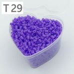 Pengfu Shop T29 Stili Hama Boncuk Oyuncak Kalp Kutusu Ambalaj Perler Çocuklar Demir Boncuklar Eğlenceli Dıy El Yapımı Sigorta Boncuk Yaratıcı Eğitici Oyuncaklar (Yurt Dışından)