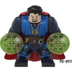 Pengfu Shop Trans-Kırmızı Stili Büyük Decool Thanos Büyük Anti Venom Isyan Katliam Yeşil Fener Hulk Buster Goblin Şey Yapı Taşı Çocuklar Için Oyuncak Rakamlar (Yurt Dışından)