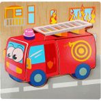 Pengfu Shop Yapboz TAHTASI095 Stili Montessori Materyalleri Çocuk Yapboz Tahtası Eğitici Ahşap Oyuncaklar Toddlers Için Bulmaca Tangram Karikatür Baykuş Bebek Oyuncakları Onths (Yurt Dışından)