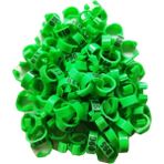 Pengfu Shop Yeşil Stil Iç Çap 8mm Güvercin Bacak Bantları Kümes Hayvanları Güvercin Kuş Papağan Klip Yüzükler Bant Ayak Halkası Güvercin Malzemeleri Kuş Aletleri (Yurt Dışından) - Renkli