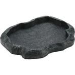 Pengfu Shop Yeşil Stil M Boyutu Abs Reçine Sürüngen Kaya Yemek Kabı Besleyici Kase Kaplumbağa Kertenkele Gıda Dayanıklı Su Besleme Kabı Plaka Evcil Hayvan Besleyici Için (Yurt Dışından)