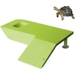 Pengfu Shop Yeşil Tarzı Kaplumbağa Kurbağa Yüzen Ada Sucul Hayvan Sürüngen Malzemeleri Akvaryum Süs Kaplumbağa Iskelesi Sürüngen Habitat (Yurt Dışından)