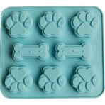 Pengfushop4 012MAVI Tarzı Köpek Ayak Izi Silikon Kalıp Kek Kalıpları Kemik Kurabiye Kesici Fondan 3D Dıy Kedi Paw Silikon Bakeware Kalıpları Pişirme Aksesuarları (Yurt Dışından) - Fırın tepsisi - Renkli