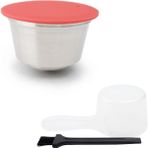 Pengfushop4 1 Bölme Stili Paslanmaz Çelik Metal Yeniden Kullanılabilir Kapsül Dolce Gusto Kahve Makinesi Içın Fıt Nescafe Doldurulabilir Filtre Damlatıcı Pod ile Uyumlu (Yurt Dışından) - Kahve Eşyaları