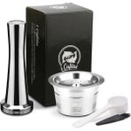 Pengfushop4 1 Kapsül 1 Kurcalama Stili Icafilasuyumlu Kahve Makinesi Minipresso Cafeteira Yeniden Kullanılabilir Kapsül Paslanmaz Çelik K Caffitaly Tchibo Filtre Filtre (Yurt Dışından) - Kahve Eşyaları