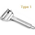 Pengfushop4 1 Stili Yazın Paslanmaz Çelik Çok Fonksiyonlu Sebze Soyucu ve Julienne Kesici Jülyen Soyucu Patates Havuç Rendesi Mutfak Aracı (Yurt Dışından) - Meyve ve sebze araçları - Renkli