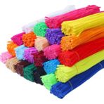 Pengfushop4 100 Adet Radom Renk Stili Et Eğitici Oyuncaklar Montessori Materyalleri Şönil Çocuk Çubukları Bulmaca Zanaat Renkli Boru Büküm Çubuk El Yapımı Dıy Oyuncaklar (Yurt Dışından)