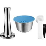 Pengfushop4 1C1T Stili Recafımıl Dolce Gusto Dolum Pod Için Yeniden Kullanılabilir Kahve Kapsülü Paslanmaz Çelik Filtre Fincan Nescafe Kahve Makinesi Krema Makinesi (Yurt Dışından) - Kahve Eşyaları
