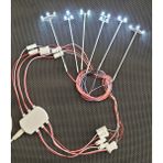 Pengfushop4 2 Adet 4 Stil Ho Ölçekli Model Aydınlatma Kulesi 12V Kule Işıkları Modeli Işık Düzeni Elektrik Direği Traingardenplaygroundstadium Tepegöz Lambası (Yurt Dışından)