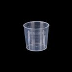 Pengfushop4 20ML Tarzı ml Plastik Dereceli Ölçüm Kabı Sıvı Konteyner Epoksi Reçine Silikon Yapma Aracı Şeffaf Karıştırma Kabı (Yurt Dışından) - Renkli