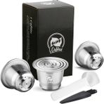 Pengfushop4 3 Kapsül Stili Icafilas Doldurulabilir Kahve Kapsülleri Nespresso ile Uyumlu Yeniden Kullanılabilir Kapsüller Inissia Capsula Nespresso Yeniden Kullanılabilir (Yurt Dışından) - Kahve Eşyaları