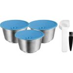 Pengfushop4 3c Tarzı Recafımıl Dolce Gusto Dolum Pod Için Yeniden Kullanılabilir Kahve Kapsülü Paslanmaz Çelik Filtre Fincan Nescafe Kahve Makinesi Krema Makinesi (Yurt Dışından) - Kahve Eşyaları