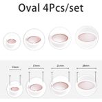 Pengfushop4 4 Adet-Oval Tarzı Mini Yıldız Çiçek Piston Kesici Fondan Bisküvi Kabartmalı Damga Kalıp Kurabiye Kesici Diy Çerez Aracı Kek Pişirme Dekorasyon Aracı (Yurt Dışından) - Fırın tepsisi - Renkli