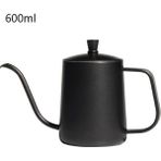 Pengfushop4 600ML 01 Stili Drip Kettle 350ML 600ML Cof Tea Pot Non-Stick Coating Food Grade Stainless Steel Gooseneck Drip Kettle Swan Neck Thin Mouth (Yurt Dışından) - Kahve Eşyaları