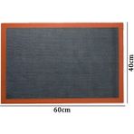 Pengfushop4 60X40CM Tarzı Isıya Dayanıklı Silikon Mat Fırın Pişirme Mat Kurabiye Ekmek Için Biscuitpuffeclair Delikli Silikon Yapışmaz Mat Araçları (Yurt Dışından) - Fırın tepsisi - Renkli