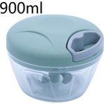 Pengfushop4 900ML Yeşil Stil ml El Doğrayıcı Manuel Halat Mutfak Robotu Dilimleyici Parçalayıcı Salata Makinesi Sarımsak Soğan Kesici Mutfak Aleti Aksesuarları (Yurt Dışından) - Meyve ve sebze araçları - Renkli