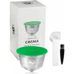 Pengfushop4 Açık Yeşil Tarzı Recafımıl Dolce Gusto Zengin Crema Pod Için Yeniden Kullanılabilir Kahve Kapsülü Paslanmaz Çelik Kahve Filtresi Espresso Nescafe Makinesi Fincan (Yurt Dışından) - Kahve Eşyaları