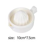 Pengfushop4 Beyaz Stil Manuel Taşınabilir Narenciye Sıkacağı Mutfak Aletleri Plastik Portakal Limon Sıkacağı Çok Fonksiyonlu Meyve Sıkacağı Makinesi Mutfak Aksesuarları (Yurt Dışından) - Manuel kıyma makinesi - Renkli