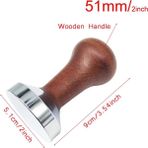 Pengfushop4 Bıan Dış Müdahale 51 mm Stili Kahve Dipsiz Portafiltre Dozaj Halkalı Filtre Için 3 Açı Ayarlanabilir Dış Müdahale 2 Bardak Sepeti 350ML Köpürtme Sürahi (Yurt Dışından) - Kahve Eşyaları