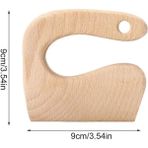 Pengfushop4 Bir Stil Çocuklar Güvenli Mutfak Bıçakları Ahşap Kesici Pişirme Için Güvenli Mutfak Kesme Oyuncak Dıy Çocuk Pişirme Şef Kesici Meyve Kek Için (Yurt Dışından) - Meyve ve sebze araçları - Renkli