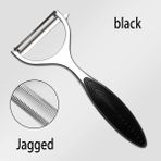 Pengfushop4 Bir Stil Dilimleyici Parçalayıcı Soyucu Kesici Çok Kabuğu Paslanmaz Rende Mutfak Gereçleri Üçlü Soyucu Seti (Yurt Dışından) - Meyve ve sebze araçları - Renkli