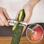 Pengfushop4 E Stili 1 Adet Paslanmaz Çelik Mutfak Aleti Meyve Sebze Bıçak Tart Oyma Bıçağı Karpuz Kazma Topu Kaşık Patates Soyucu 6 Stil (Yurt Dışından) - Meyve ve sebze araçları - Renkli