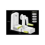 Pengfushop4 Fildişi Tarzı Paslanmaz Çelik Sebze Spiralizer Sebze Dilimleme Taze Soğan Salatası Kıyıcı Patates Kesici Erişte Makinesi Spagetti Kabak (Yurt Dışından) - Meyve Ve Sebze Aletleri