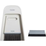Pengfushop4 Grimsi Beyaz Tarzı Bar Temizleme Fırçası Faraş Seti Islak Kuru Çok Amaçlı Süpürge Faraş Kombinasyon Temizleme Seti Masaüstü Süpürme Mini Temizleme Fırçası (Yurt Dışından) - Kahve Eşyaları