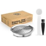 Pengfushop4 Koyu Haki Stili Icafilasphilips Senseo Makinesi Için Paslanmaz Çelik Kahve Kapsül Kapakları Yeniden Kullanılabilir Filtre Espresso Kahve Makinesi (Yurt Dışından) - Kahve Eşyaları