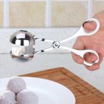 Pengfushop4 Küçük Stil Paslanmaz Çelik Köfte Makinesi Yapışmaz Maşa Balık Topu Köfte Kaşık Et Aletleri Top Makinesi Mutfak Gereçleri ve Kalıpları (Yurt Dışından) - Et ve Kümes Hayvanları Araçları - Renkli