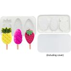 Pengfushop4 Kumral Tarzı Mutfak Dondurma Kalıbı Magnum Silikon Kalıp Ice Cube Maker Kalıp Dıy Ev Yapımı Popsicle Kalıp Dondurucu Ice Cube Tepsi Popsicle Maker (Yurt Dışından) - Dondurma Aracı - Renkli