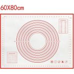 Pengfushop4 Kumral Tarzı Silikon Pişirme Paspasları Yapışmaz Yüzey Haddeleme Hamur Pedi Ölçekli Mutfak Pişirme Pasta Levhası Büyük Mutfak Aletleri Araçları (Yurt Dışından) - Meyve ve sebze araçları - Renkli