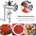 Pengfushop4 Manuel Kıyma Makinesi Gıda Parçalayıcı Çok Işlevli Et Kırıcı Meyve Sebze Kesici Ceviz Öğütücü Mutfak Aletleri (Yurt Dışından) - Renkli