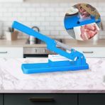 Pengfushop4 Mavi Stil Çok Fonksiyonlu Et Masa Dilimleme Makineleri Sebze Rendesi Patates Sebze Kesici Soyucu Dondurulmuş Et Kesme Makinesi Mutfak Aletleri (Yurt Dışından) - Renkli