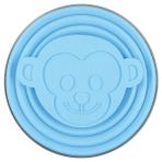 Pengfushop4 Maymun - Mavi Stil Me.fam Yeni Sevimli Karikatür Hayvan Paslanmaz Çelik Silikon Pe Kapaklı Katlanır Bardak Açık Katlanabilir Seyahat Çocuk Su Bardağı (Yurt Dışından) - Kahve Eşyaları