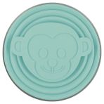 Pengfushop4 Maymun - Nane Stili Me.fam Yeni Sevimli Karikatür Hayvan Paslanmaz Çelik Silikon Pe Kapaklı Katlanır Bardak Açık Katlanabilir Seyahat Çocuk Su Bardağı (Yurt Dışından) - Kahve Eşyaları