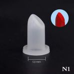 Pengfushop4 N1 Stili 1 Adet Ruj Kalıp Silikon Dıy Dudak Balsamı Kozmetik Kalıp Tutucu 8 Tipi Iyi Kullanım Ruj Kalıp Dıy Zanaat Aracı El Yapımı Kalıp (Yurt Dışından) - Fırın tepsisi - Renkli