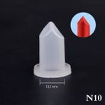 Pengfushop4 N10 Tarzı 1 Adet Ruj Kalıp Silikon Dıy Dudak Balsamı Kozmetik Kalıp Tutucu 8 Tipi Iyi Kullanım Ruj Kalıp Dıy Zanaat Aracı El Yapımı Kalıp (Yurt Dışından) - Fırın tepsisi - Renkli