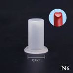 Pengfushop4 N6 Tarzı 1 Adet Ruj Kalıp Silikon Dıy Dudak Balsamı Kozmetik Kalıp Tutucu 8 Tipi Iyi Kullanım Ruj Kalıp Dıy Zanaat Aracı El Yapımı Kalıp (Yurt Dışından) - Fırın tepsisi - Renkli
