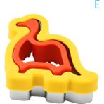Pengfushop4 N7 Tarzı 1 Takım Sandviç Kesici ve Mühürleyen Kalıp Çocuklar Çocuklar Için Dıy Kurabiye Kalıp Gıda Meyve Sebze Kesiciler Şekiller Bento Öğle Yemeği Aksesuarı (Yurt Dışından) - Fırın Tepsisi
