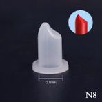 Pengfushop4 N8 Tarzı 1 Adet Ruj Kalıp Silikon Dıy Dudak Balsamı Kozmetik Kalıp Tutucu 8 Tipi Iyi Kullanım Ruj Kalıp Dıy Zanaat Aracı El Yapımı Kalıp (Yurt Dışından) - Fırın tepsisi - Renkli