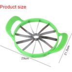 Pengfushop4 No.1 Stili Yeni Büyük Karpuz Kesici Kesme Aletleri Paslanmaz Çelik Dilimleme Meyve Bıçağı Kesim Mutfak Aksesuarları Yeşil Renk (Yurt Dışından) - Meyve Ve Sebze Aletleri