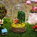Pengfushop4 No.2 Tarzı Çocuk Eğitici El Yapımı Dıy Yapımı Orman Mikro Peyzaj Kristal Cam Ekolojik Şişe Lamba Dekorasyon Malzemesi ile (Yurt Dışından)