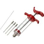 Pengfushop4 No.3 Tarzı Et Şırınga Turşu Enjektör Hindi Tavuk Iğneleri Baharat Şırınga Seti Barbekü Kithen Sos Marine Şırınga Aksesuarları (Yurt Dışından) - Et ve Kümes Hayvanları Araçları - Renkli