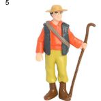 Pengfushop4 No.5 Tarzı Işçi Çiftçi Aksiyon Figürü Pvc Insanlar Modeli Simülasyon Heykelcik Kalıp Dekor Manzara Dıy Aksesuarları Oyuncaklar Çocuklar Için Çocuklar Hediye (Yurt Dışından)