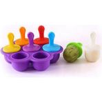 Pengfushop4 No.7 Tarzı Bebek Maması Kabı Bebek Meyve Anne Sütü Saklama Kutusu Dondurucu Tepsi Sebzelik Bebek Maması Kabı Depolama Formülü Dağıtıcı (Yurt Dışından) - Dondurma Aracı