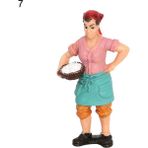 Pengfushop4 No.7 Tarzı Işçi Çiftçi Aksiyon Figürü Pvc Insanlar Modeli Simülasyon Heykelcik Kalıp Dekor Manzara Dıy Aksesuarları Oyuncaklar Çocuklar Için Çocuklar Hediye (Yurt Dışından)