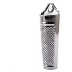 Pengfushop4 Paslanmaz Çelik Çok Yönlü El Küçük Hindistan Cevizi Narenciye Zester Peynir ve Baharat Rende Bonus Fırça Küçük Hindistan Cevizi Baharat (Yurt Dışından) - Meyve ve sebze araçları - Renkli
