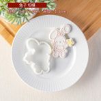 Pengfushop4 PC0374 Stili Kız Bebek Bisküvi Kalıp Akrilik Kabartma Basın Damga Önlük Başlık Fondan Kurabiye Kesici Ev Bebek Duş Dıy Pişirme Araçları (Yurt Dışından) - Fırın tepsisi - Renkli
